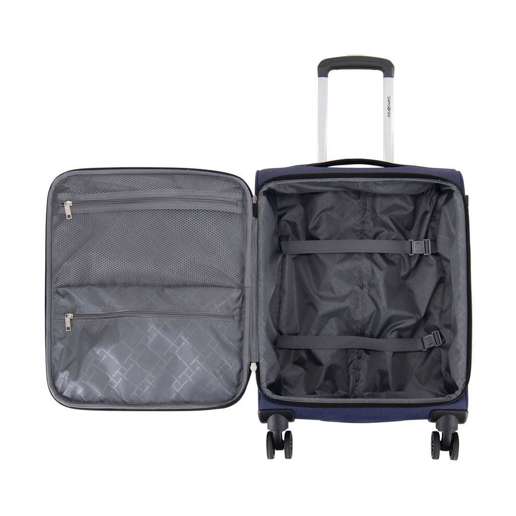 Samsonite Allerton Super Lite DLX 3 Piece Set in the color Navy.