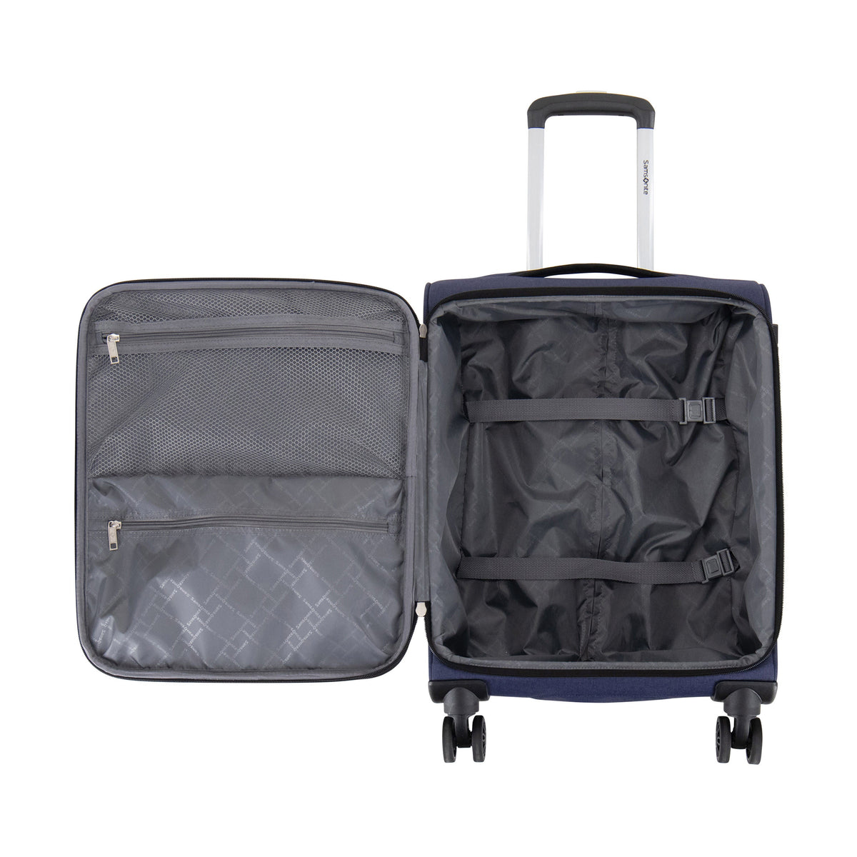 Samsonite Allerton Super Lite DLX 3 Piece Set in the color Navy.