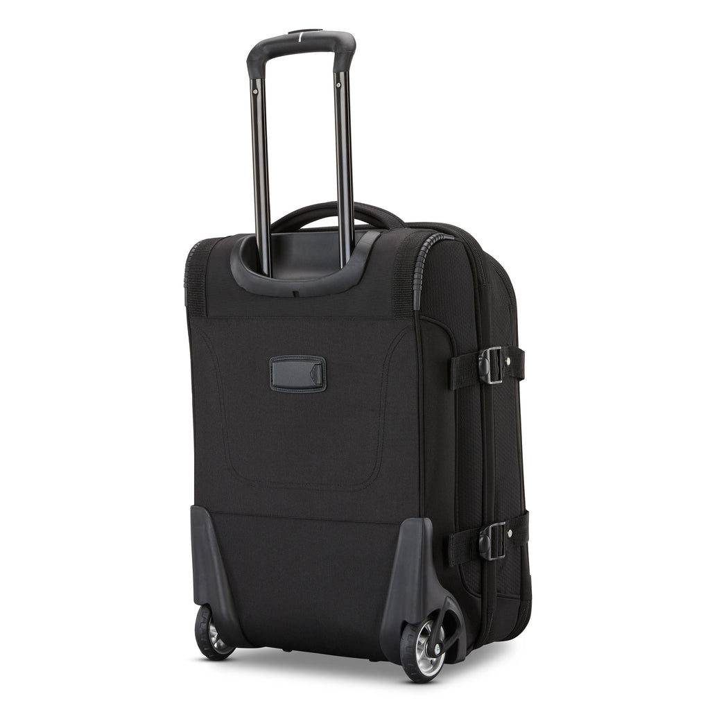 High Sierra Pendall Carry-On Wheeled Duffle in the color Black.