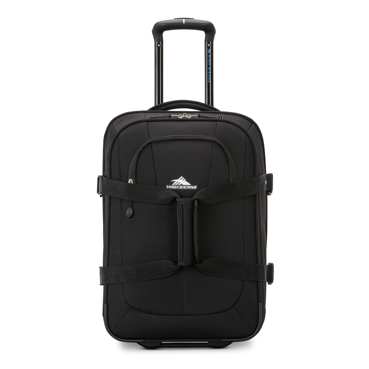 High Sierra Pendall Carry-On Wheeled Duffle in the color Black.