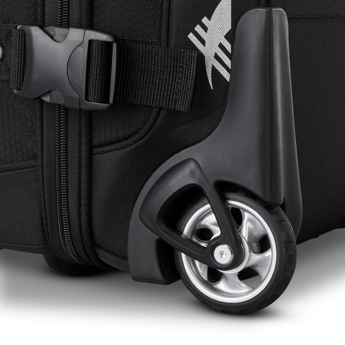 High Sierra Pendall Carry-On Wheeled Duffle in the color Black.