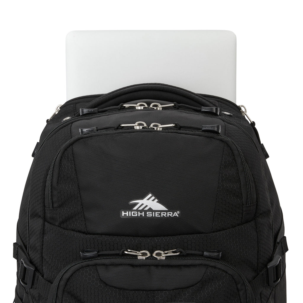 High Sierra Pendall Backpack in the color Black.