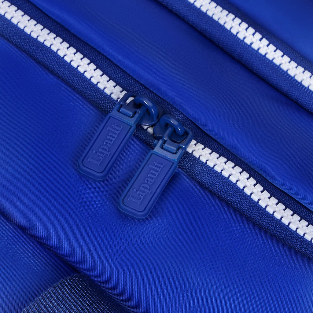 Lipault City Plume 24H Bag 2.0 - Layover in Mykonos in the color Magnetic Blue.
