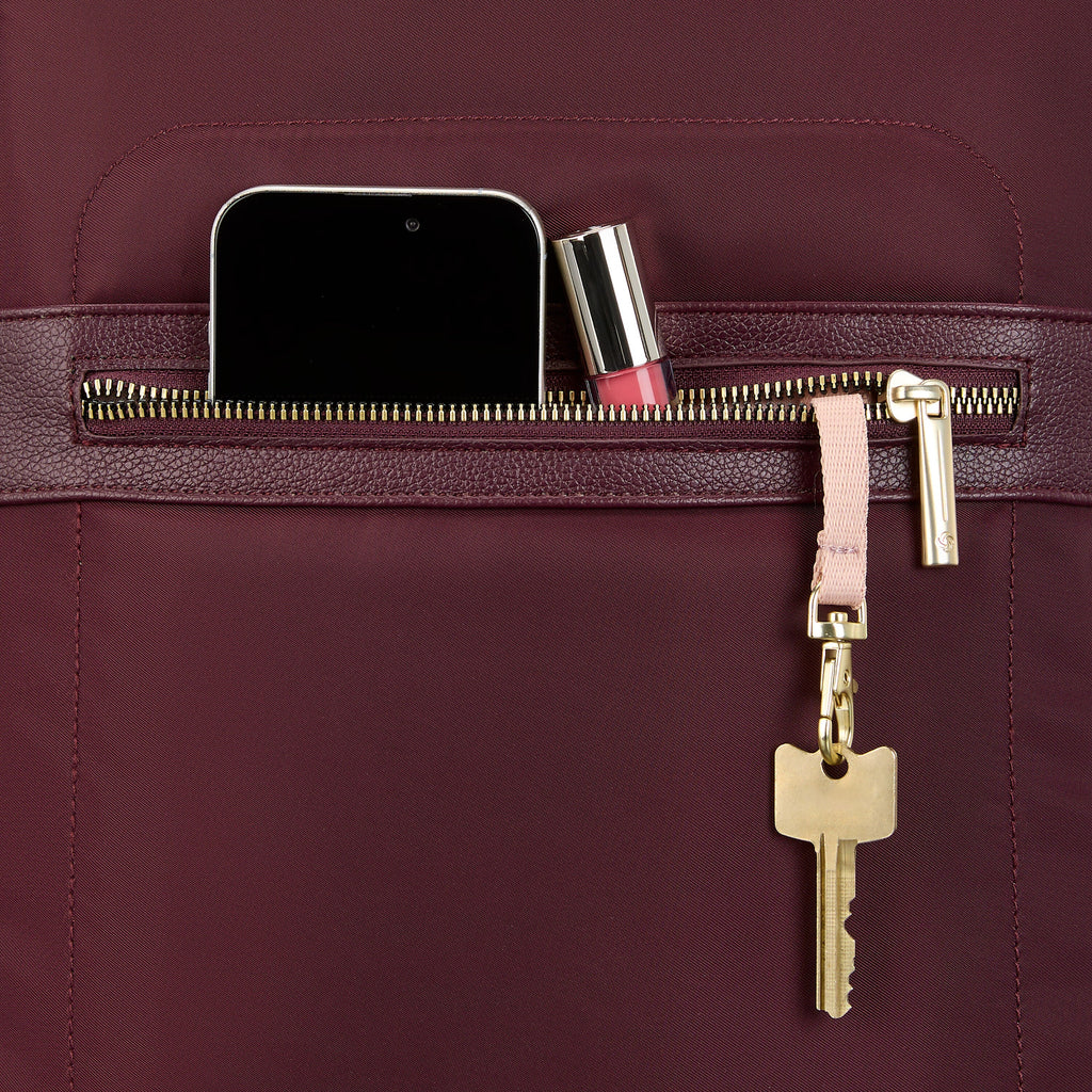 Samsonite Mobile Solution 2 Essential Backpack in the color Merlot.