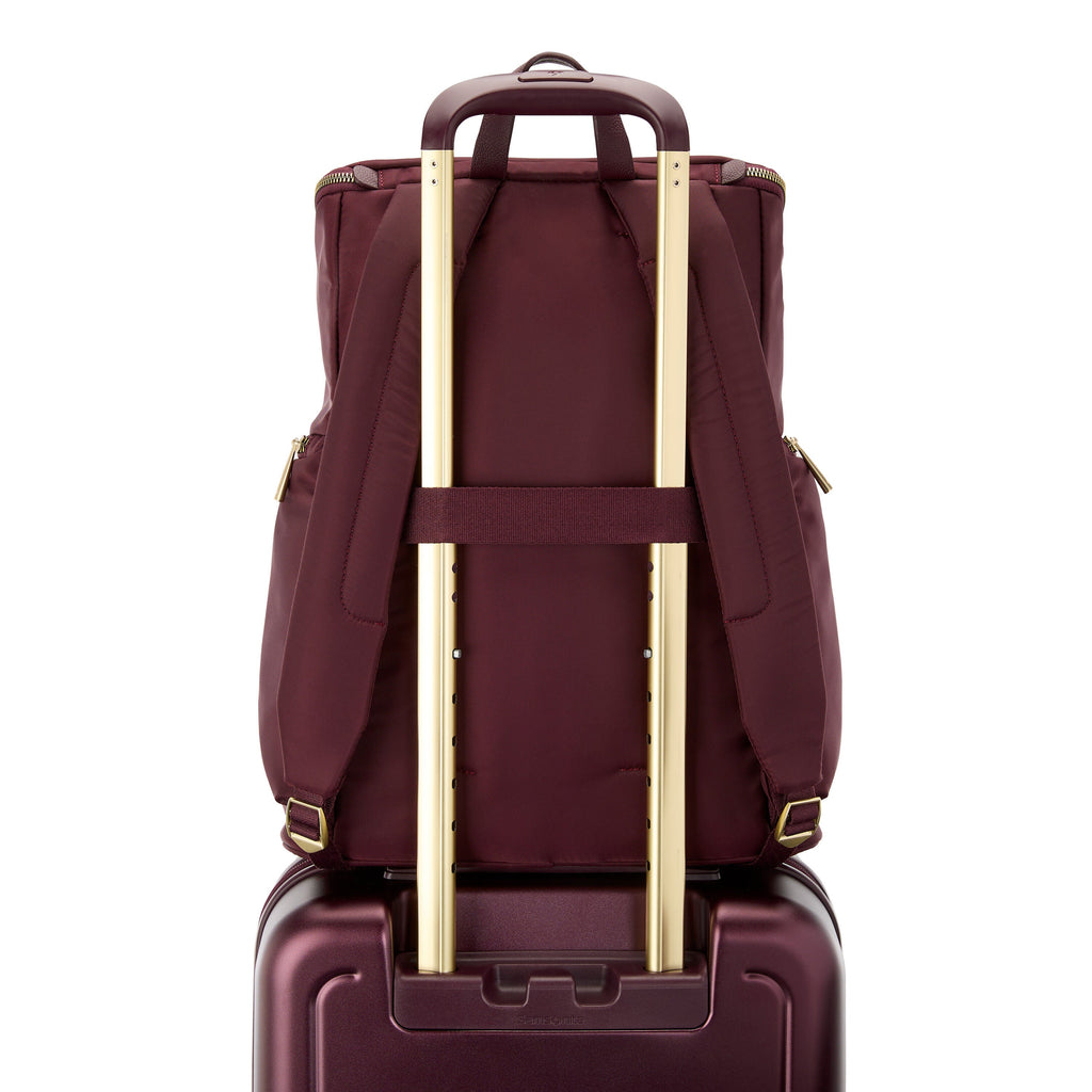 Samsonite Mobile Solution 2 Deluxe Backpack in the color Merlot.