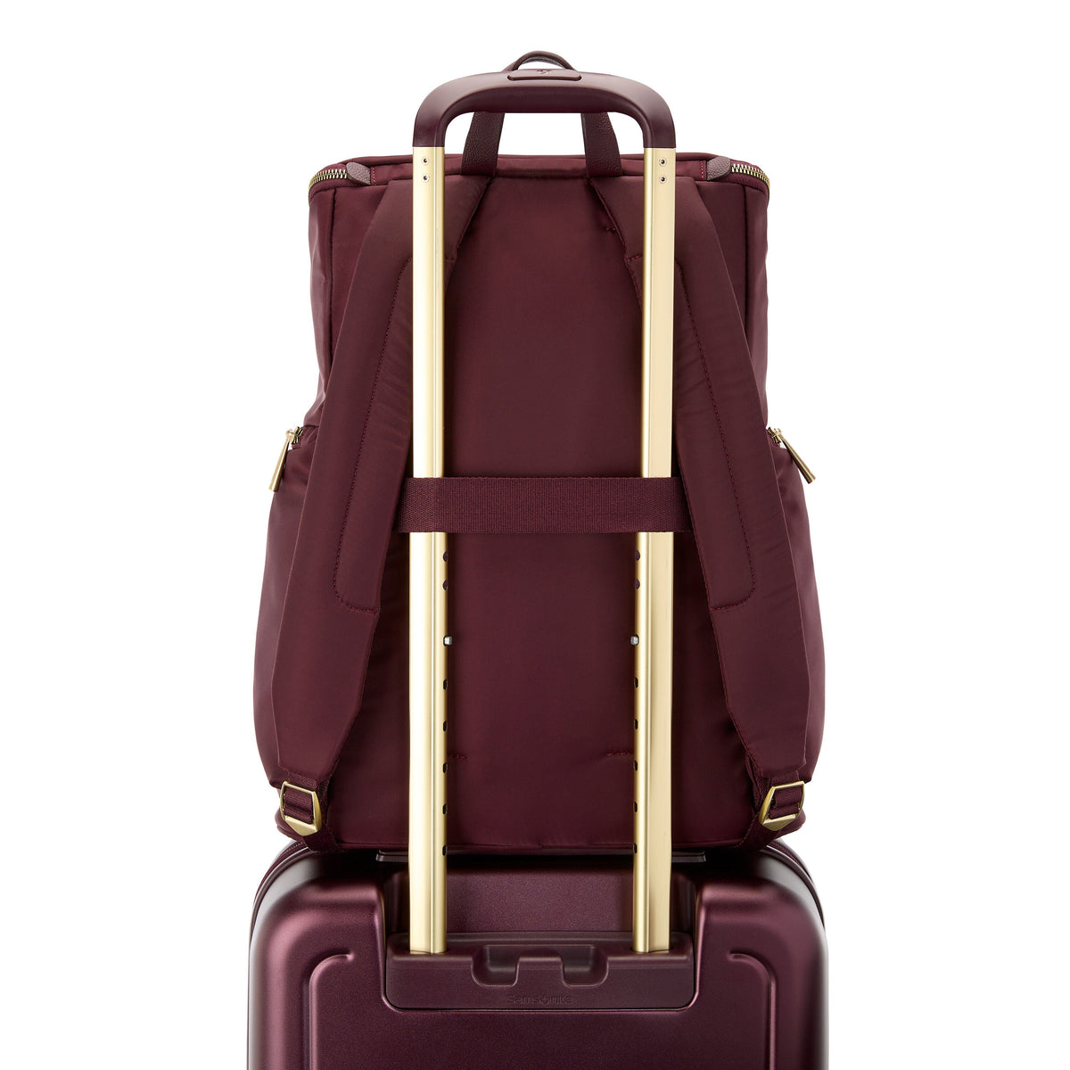 Samsonite Mobile Solution 2 Deluxe Backpack in the color Merlot.