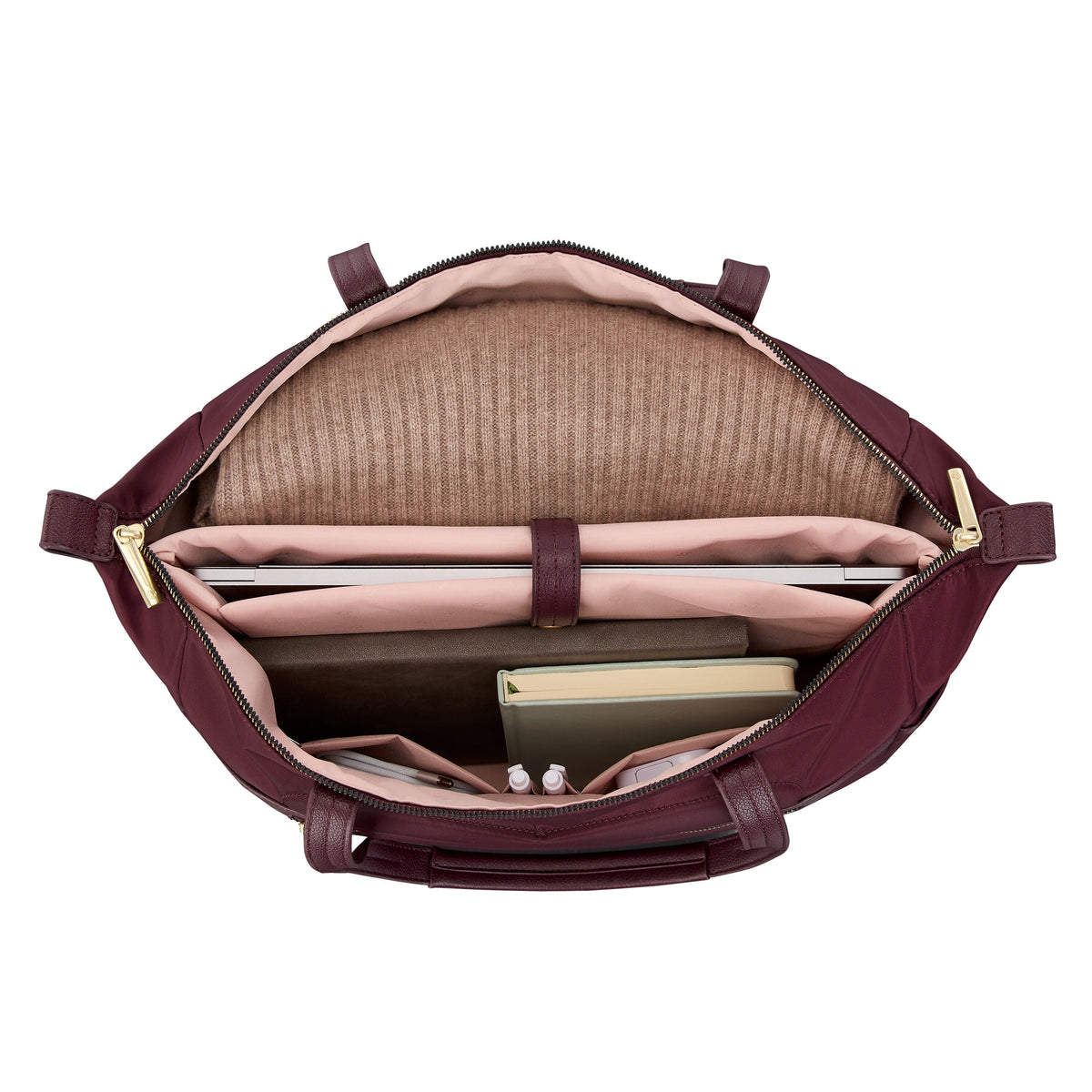 Samsonite Mobile Solution 2 Business Tote in the color Merlot.