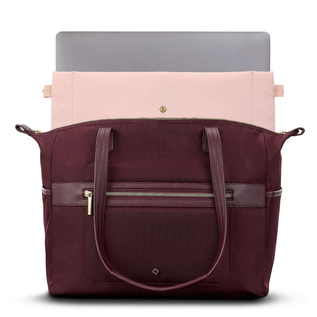 Samsonite Mobile Solution 2 Business Tote in the color Merlot.