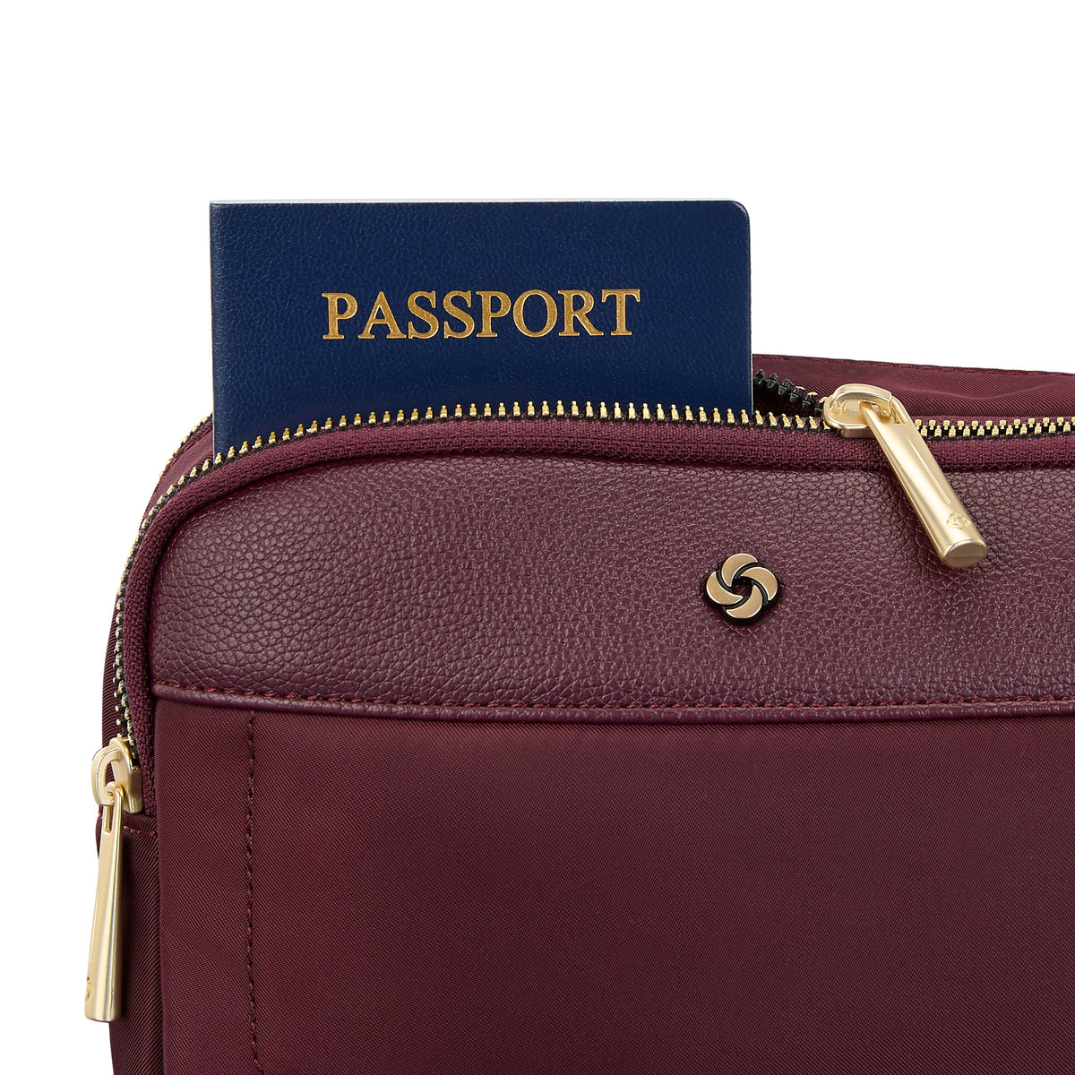 Samsonite Mobile Solution 2 Waist Bag in the color Merlot.