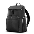 Samsonite Mobile Solution 2 Leather Deluxe Backpack in the color Black.