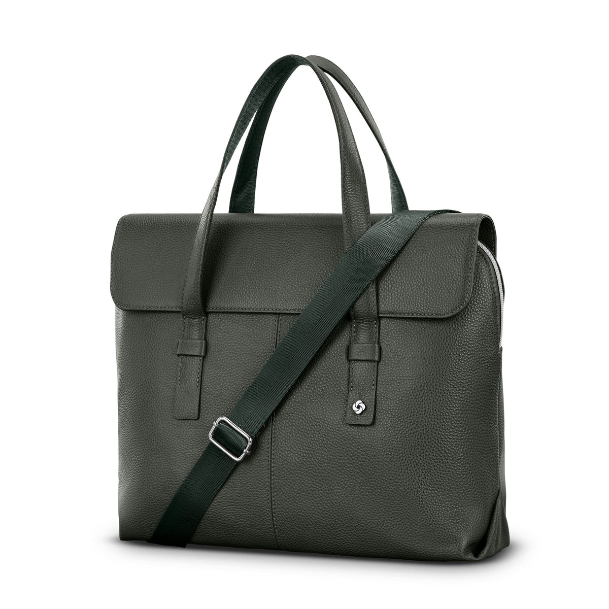 Samsonite Mobile Solution 2 Leather Convertible Brief H9