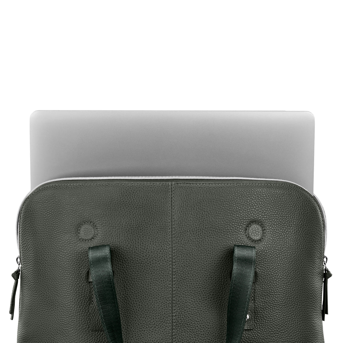 Samsonite Mobile Solution 2 Leather Convertible Brief in the color Olive.