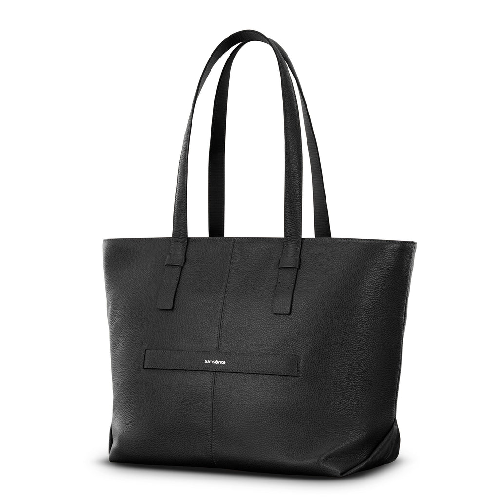 Samsonite Mobile Solution 2 Leather Business Tote in the color Black.