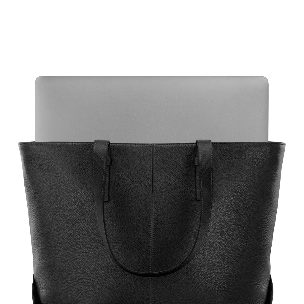Samsonite Mobile Solution 2 Leather Business Tote in the color Black.
