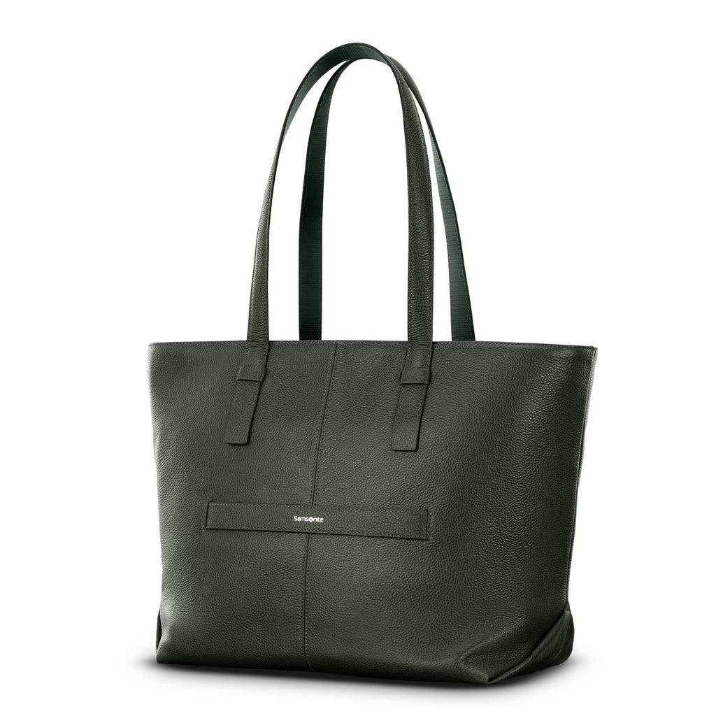 Samsonite Mobile Solution 2 Leather Business Tote in the color Olive.