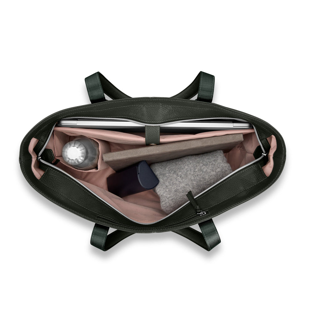Samsonite Mobile Solution 2 Leather Business Tote in the color Olive.