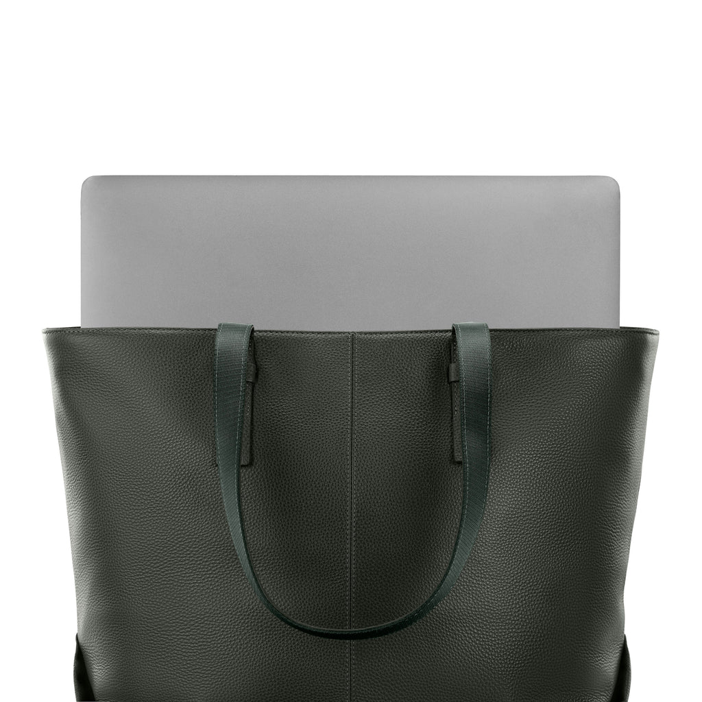 Samsonite Mobile Solution 2 Leather Business Tote in the color Olive.