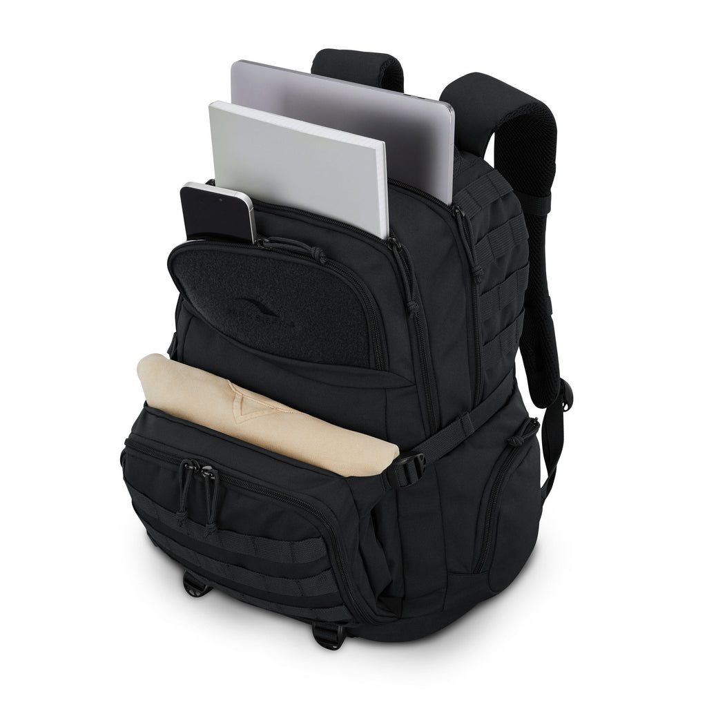 High Sierra Pathsetter Backpack in the color Black.