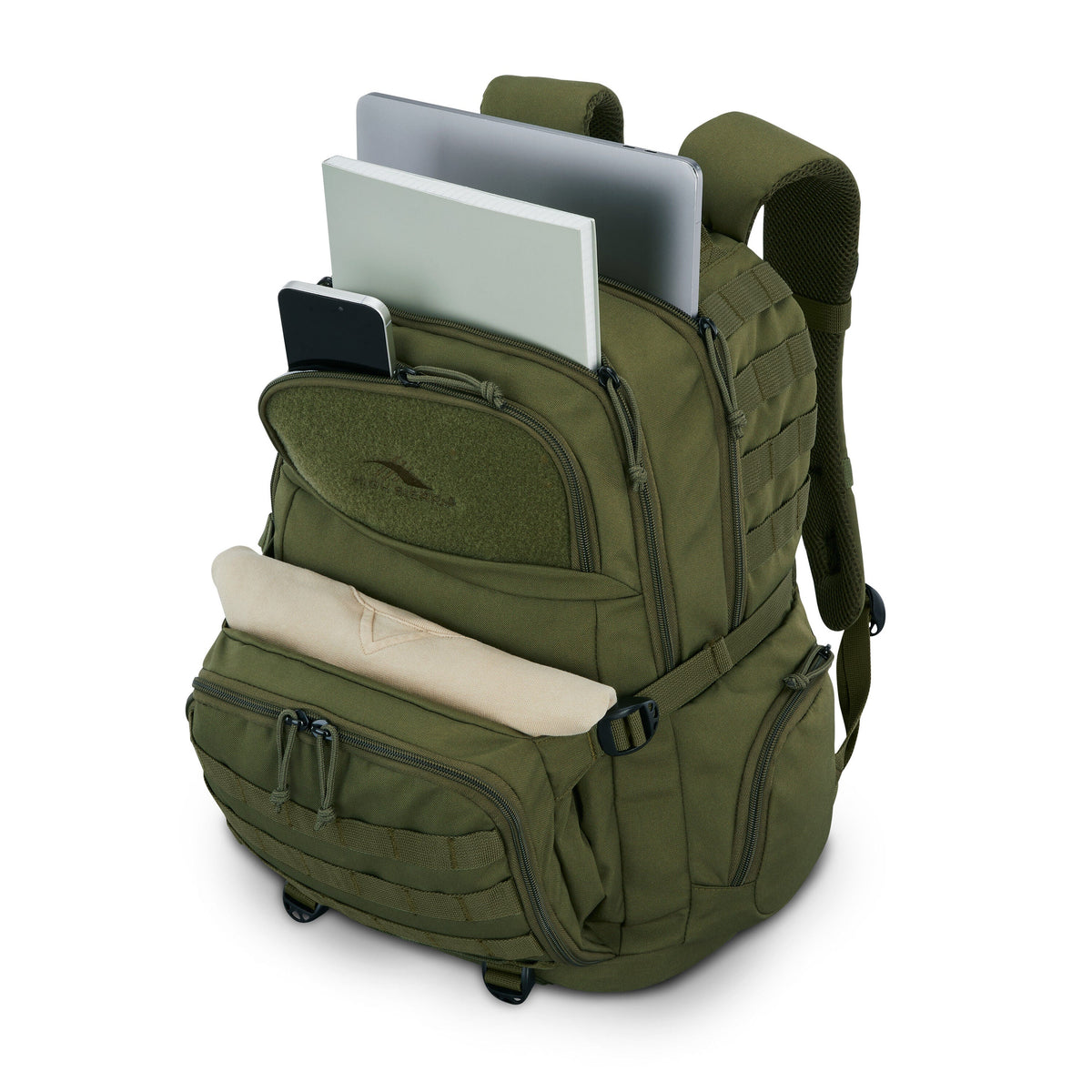 High Sierra Pathsetter Backpack in the color Moss.