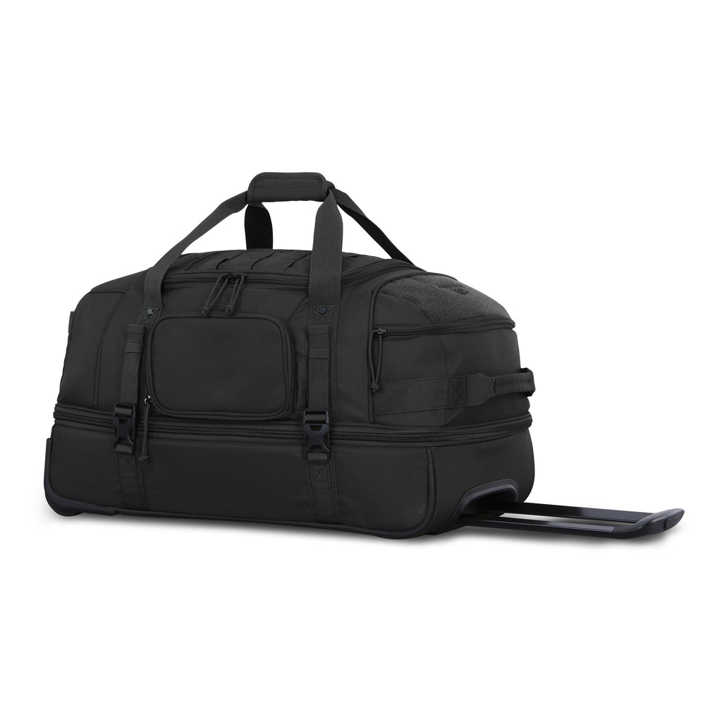 High Sierra Pathsetter 22" Wheeled Duffle in the color Black.