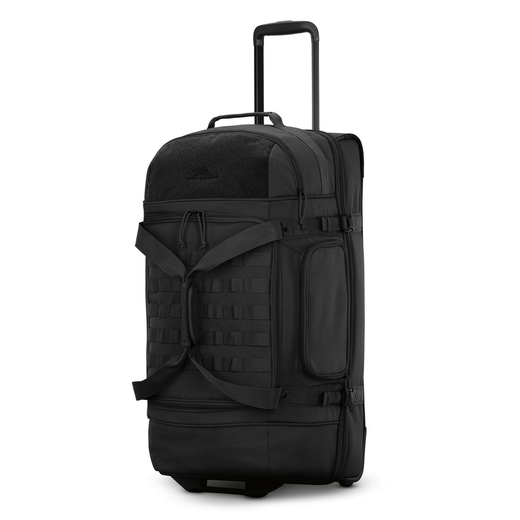 High Sierra Pathsetter 28" Wheeled Duffle in the color Black.