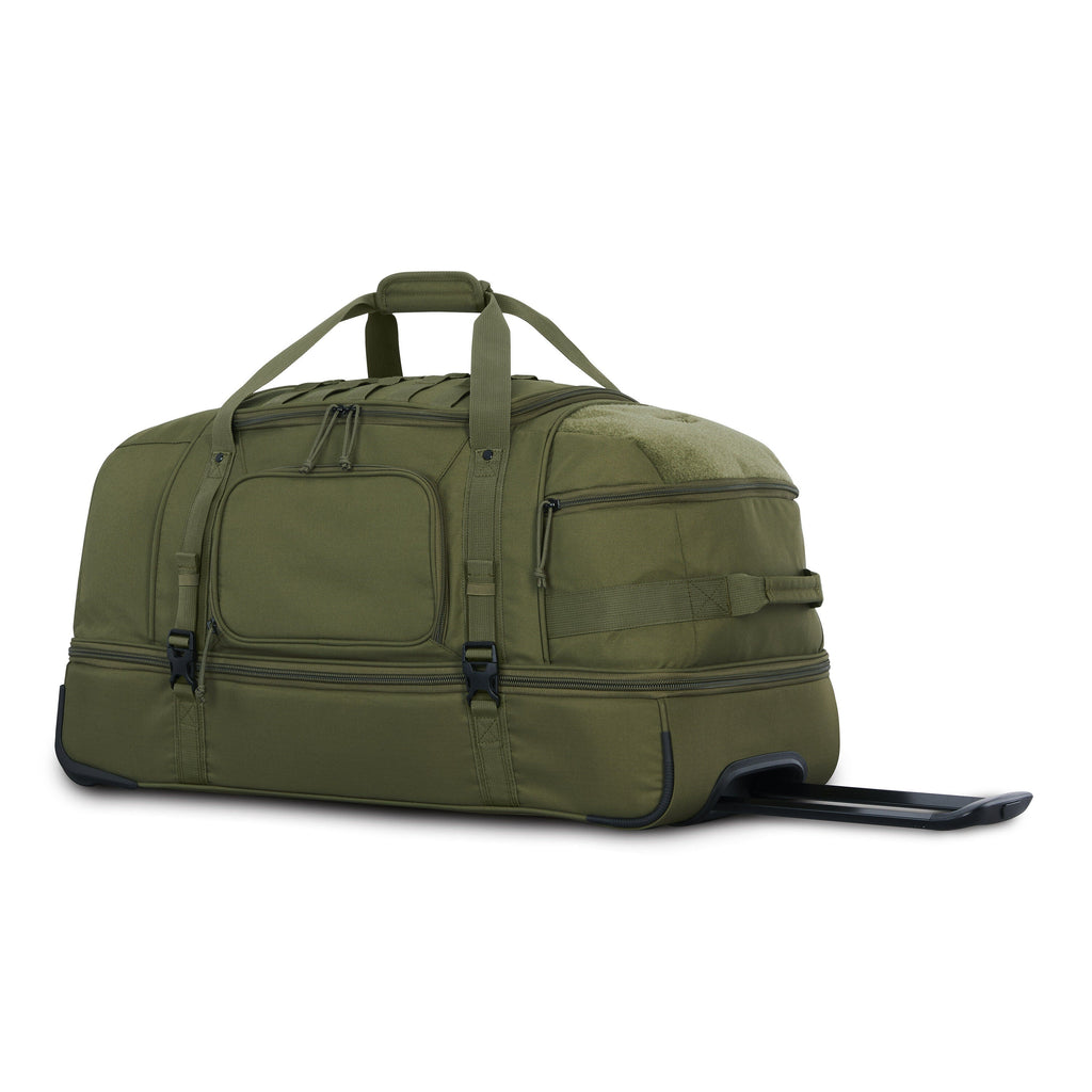 High Sierra Pathsetter 28" Wheeled Duffle in the color Moss.