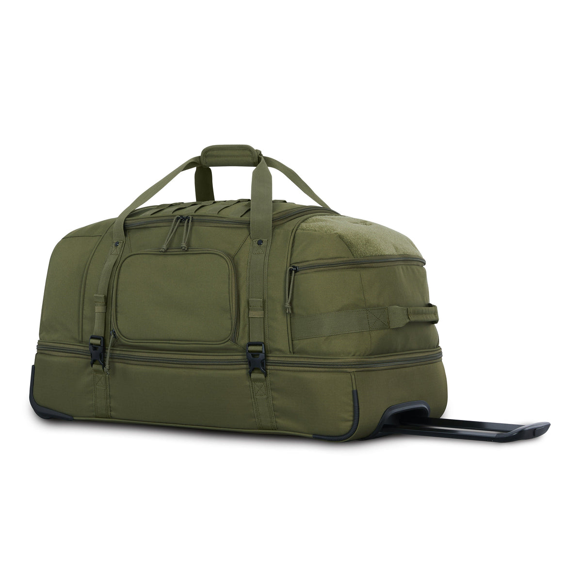 High Sierra Pathsetter 22" Wheeled Duffle in the color Moss.