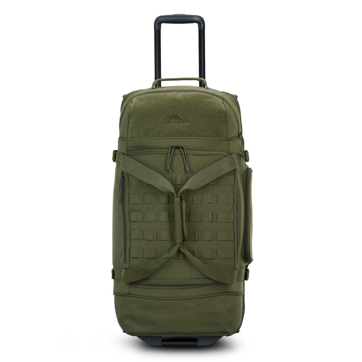 High Sierra Pathsetter 22" Wheeled Duffle in the color Moss.