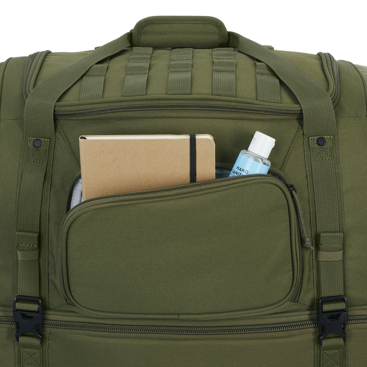 High Sierra Pathsetter 28" Wheeled Duffle in the color Moss.
