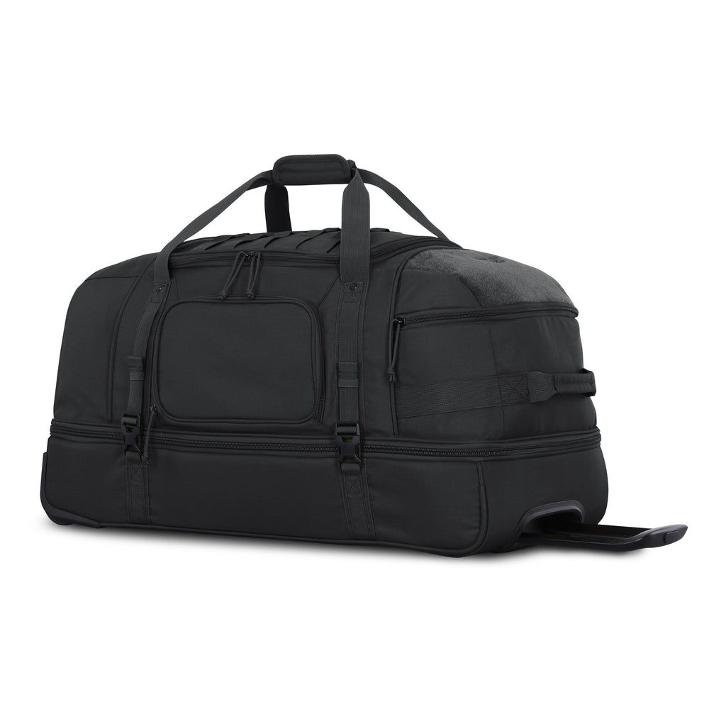High Sierra Pathsetter 32" Wheeled Duffle in the color Black.