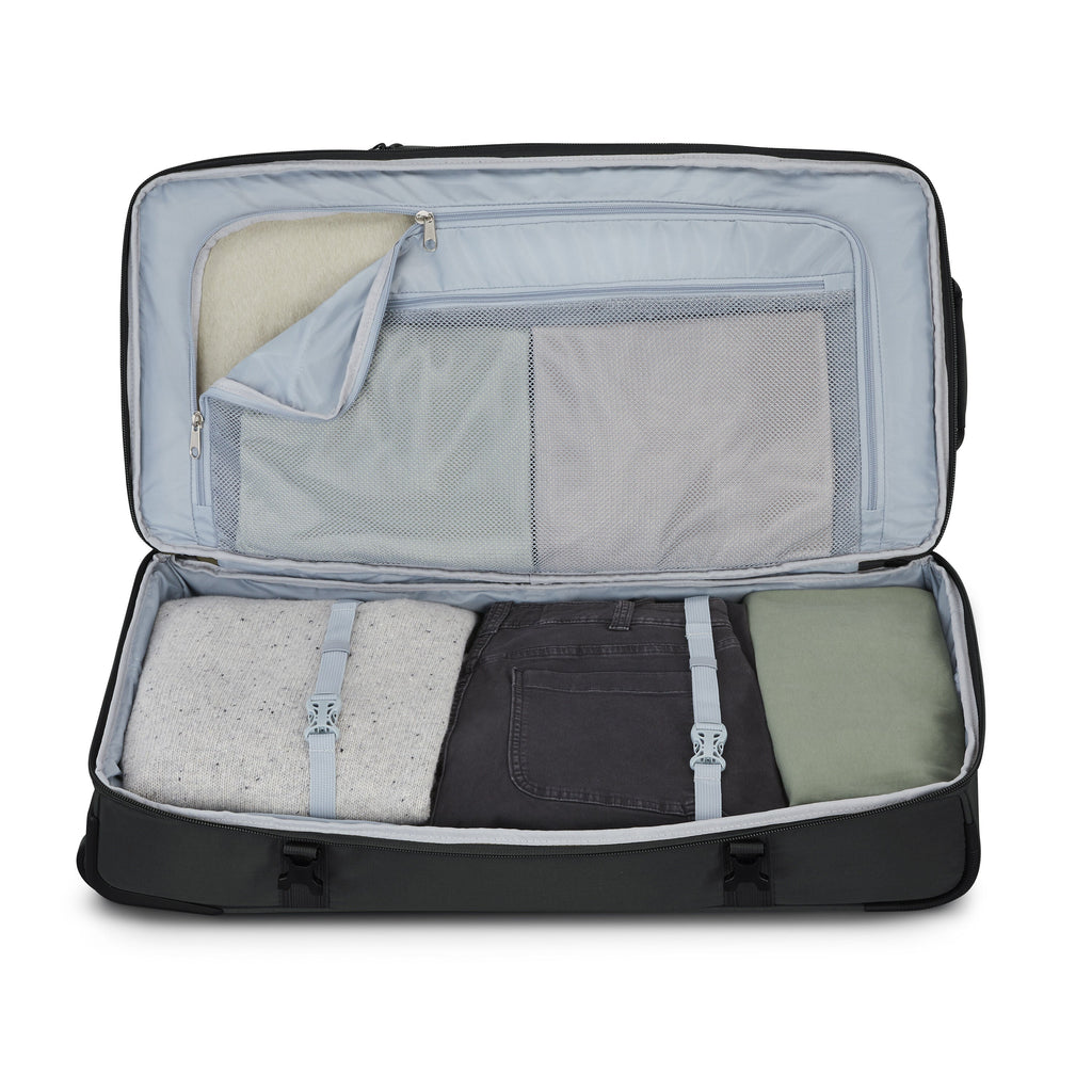 High Sierra Pathsetter 32" Wheeled Duffle in the color Black.