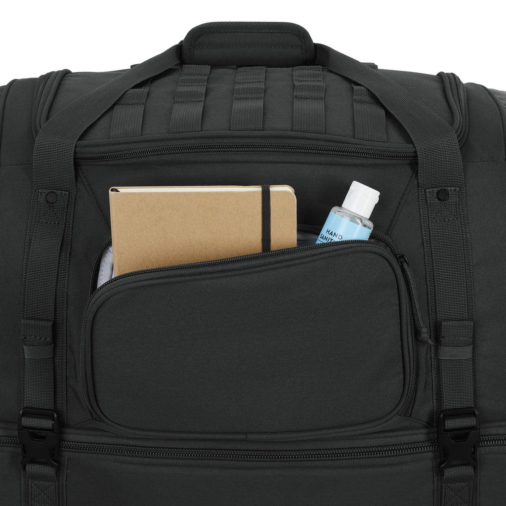 High Sierra Pathsetter 32" Wheeled Duffle in the color Black.