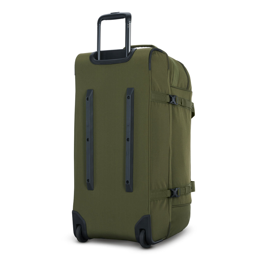 High Sierra Pathsetter 32" Wheeled Duffle in the color Moss.