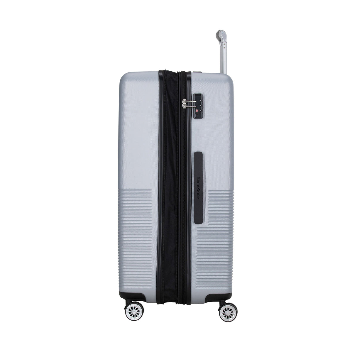 Samsonite Integra Spinner 2 Piece Set (CO/L) in the color Silver.