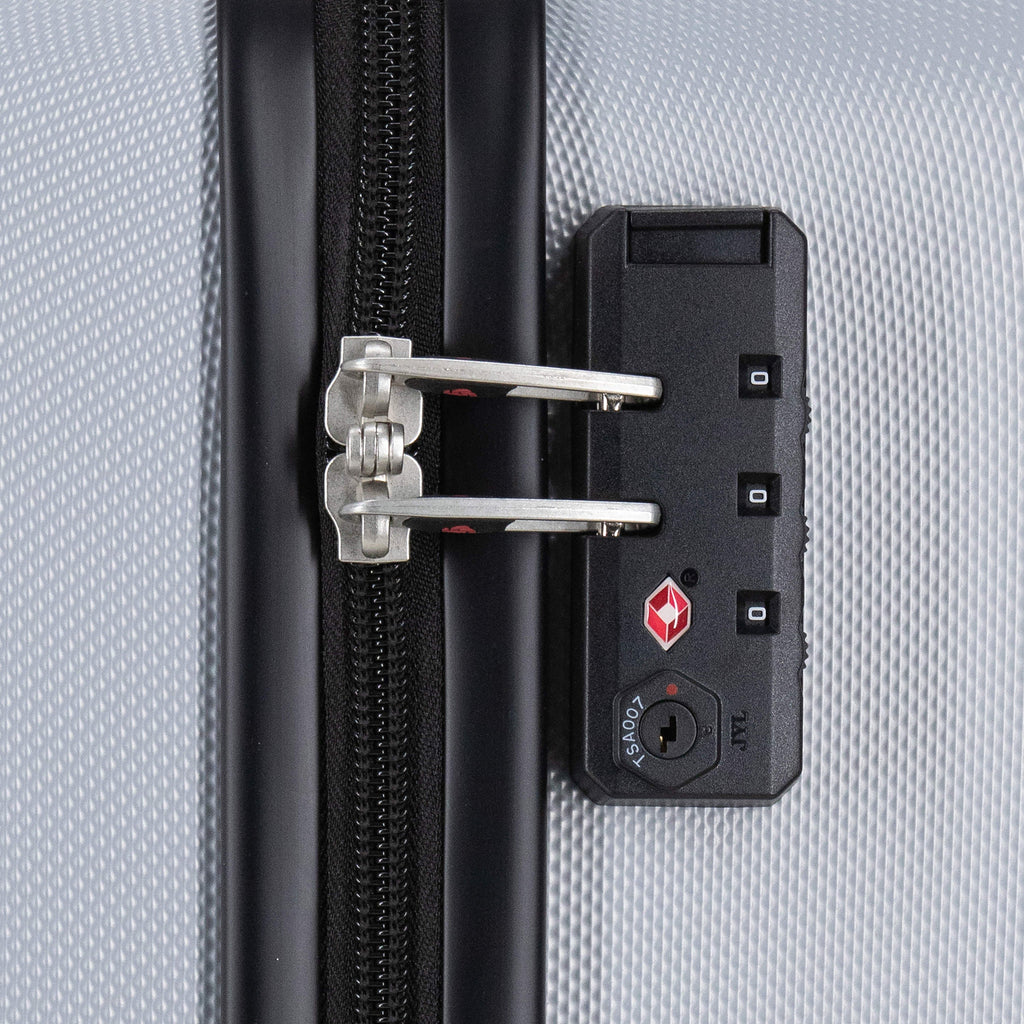 Samsonite Integra Spinner 2 Piece Set (CO/L) in the color Silver.