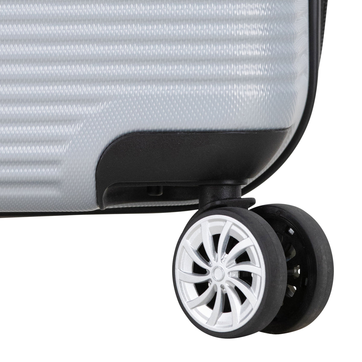 Samsonite Integra Spinner 2 Piece Set (CO/L) in the color Silver.