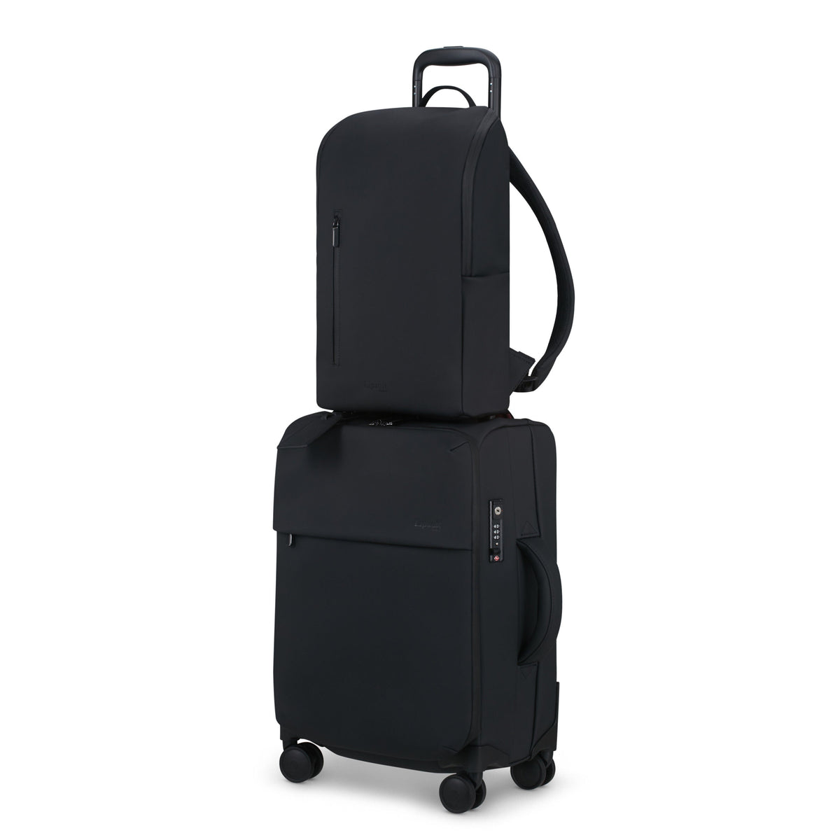 Lipault Saint-Germain Backpack in the color Black.