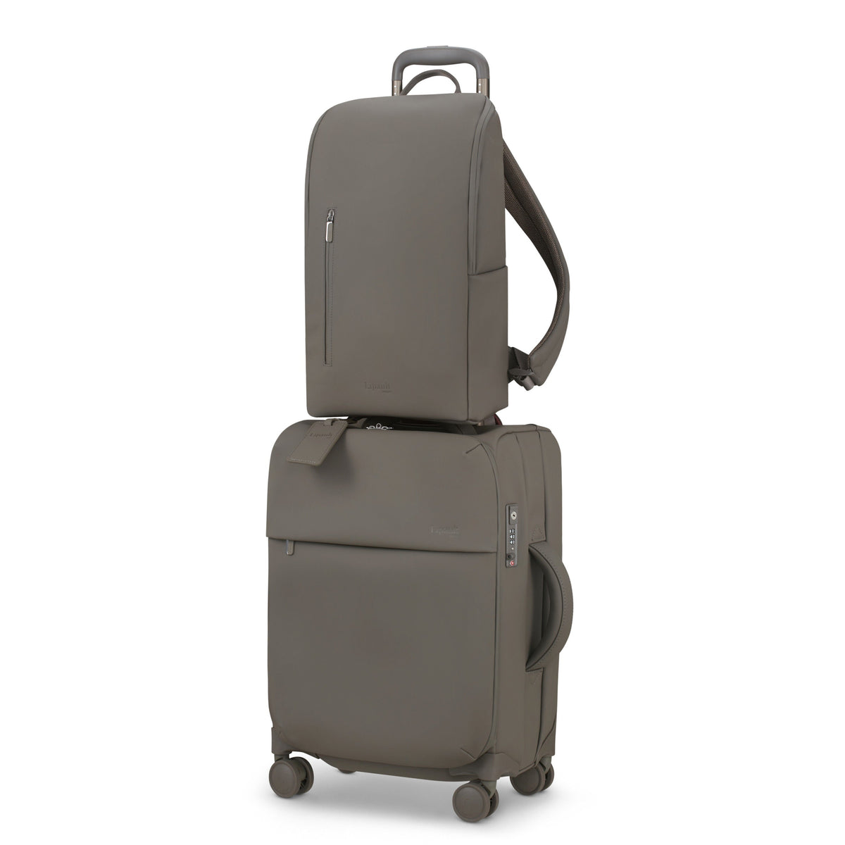Lipault Saint-Germain Backpack in the color Ash Stone.