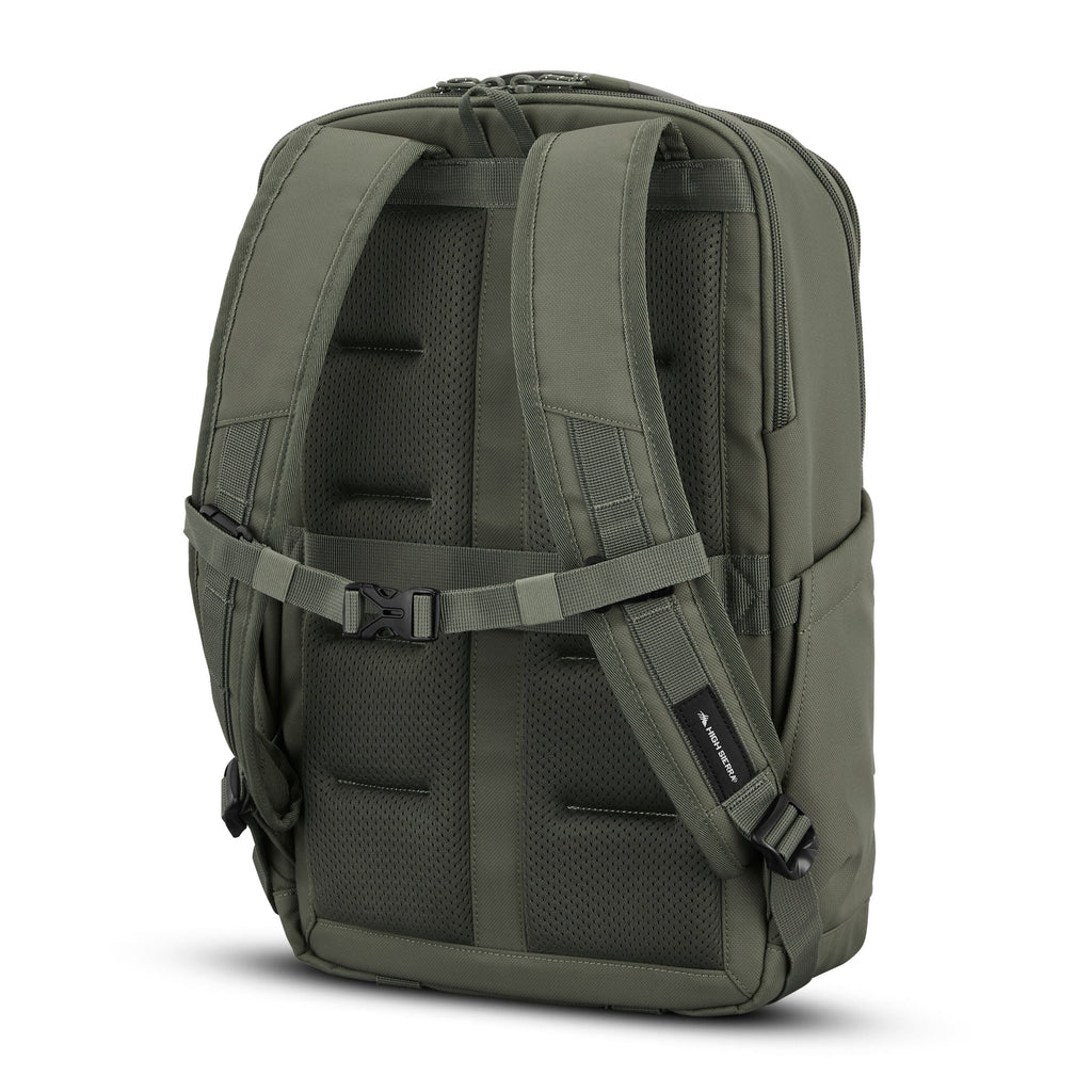 High Sierra Lineage Backpack in the color Black.