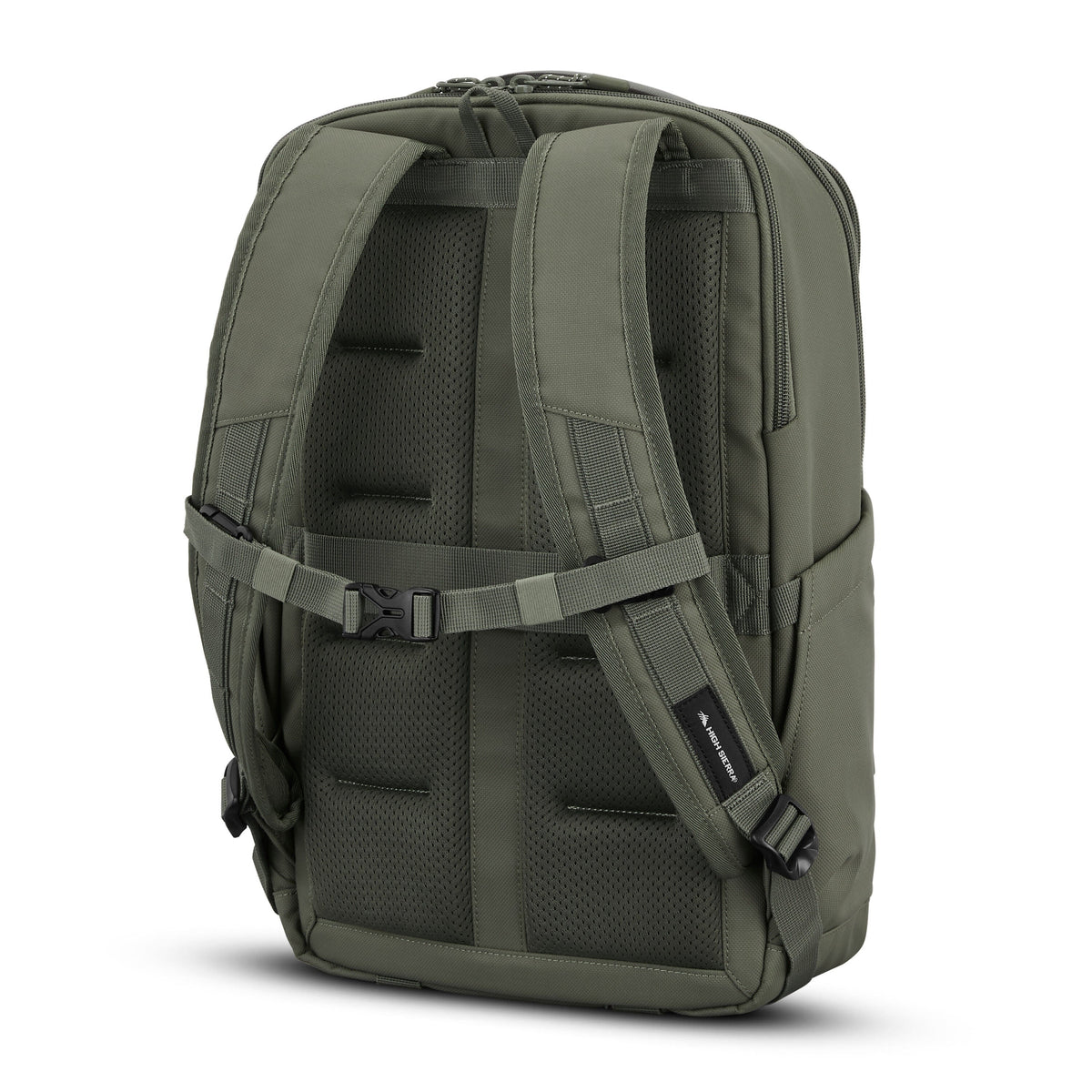 High Sierra Lineage Backpack in the color Black.