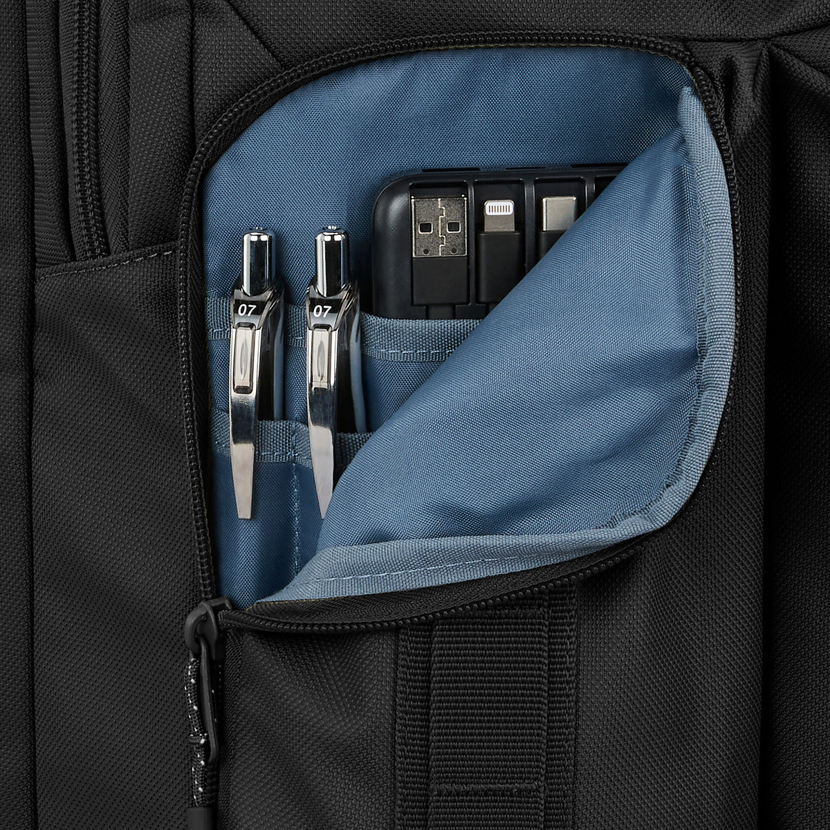 High Sierra Lineage Travel Backpack in the color Black.