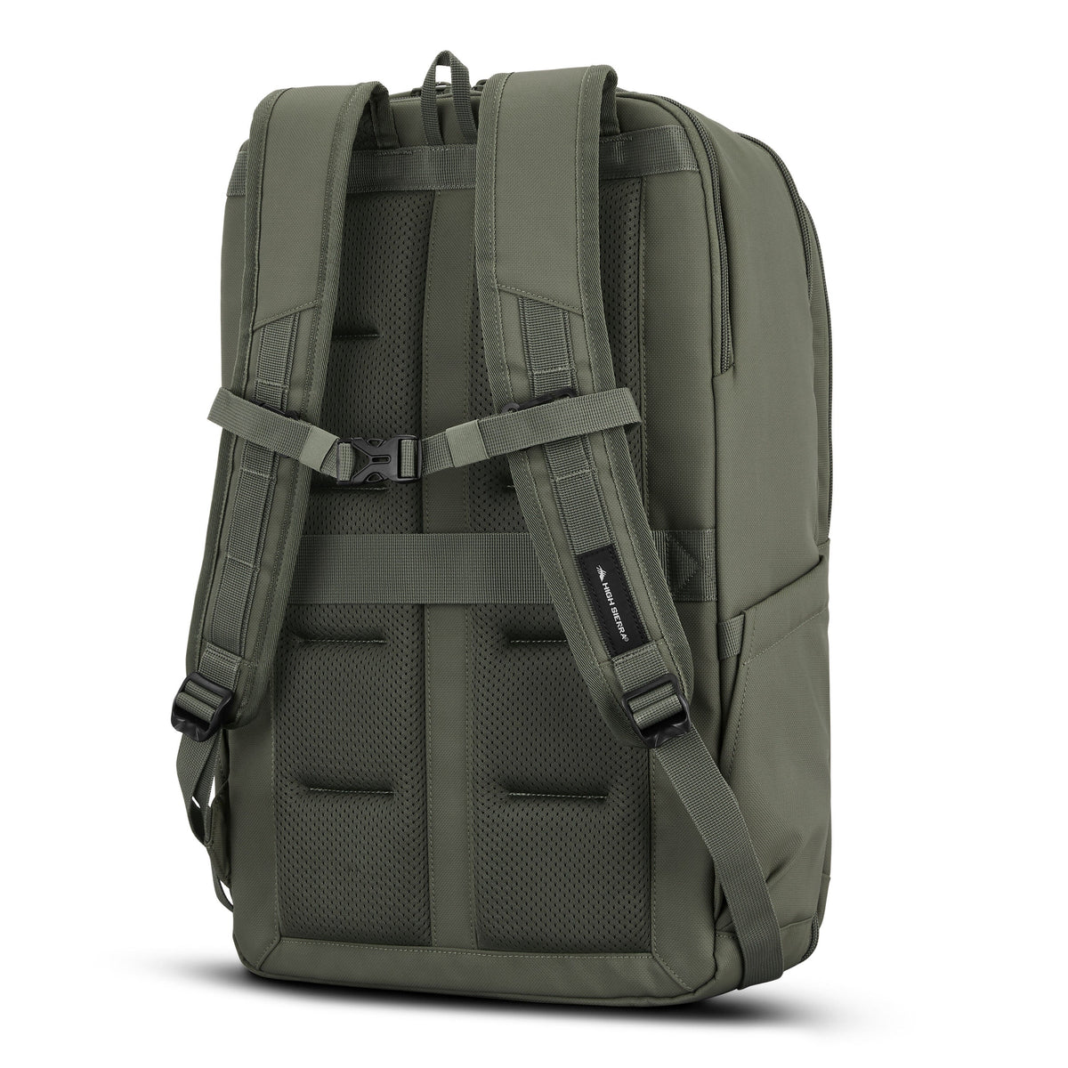 High Sierra Lineage Travel Backpack in the color Olive.