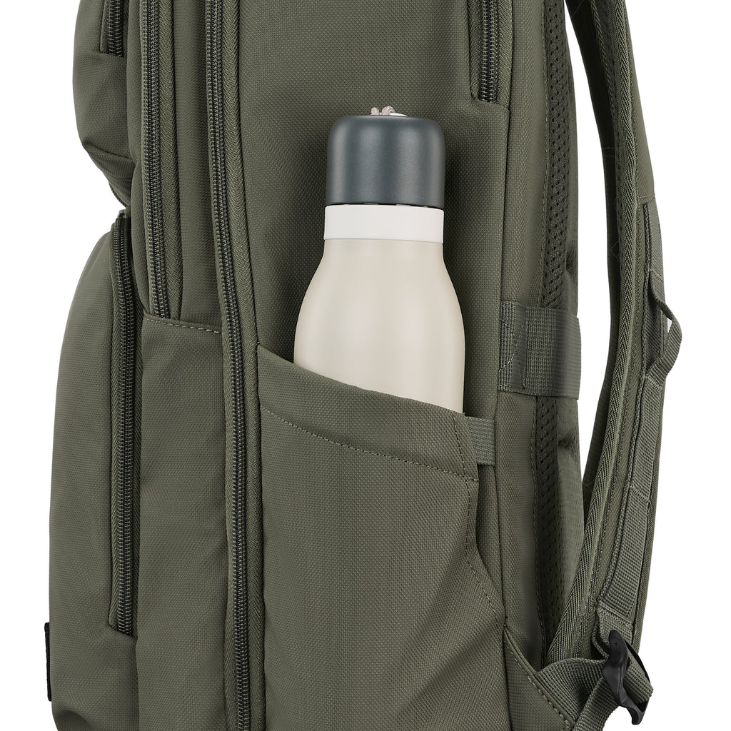High Sierra Lineage Travel Backpack in the color Olive.