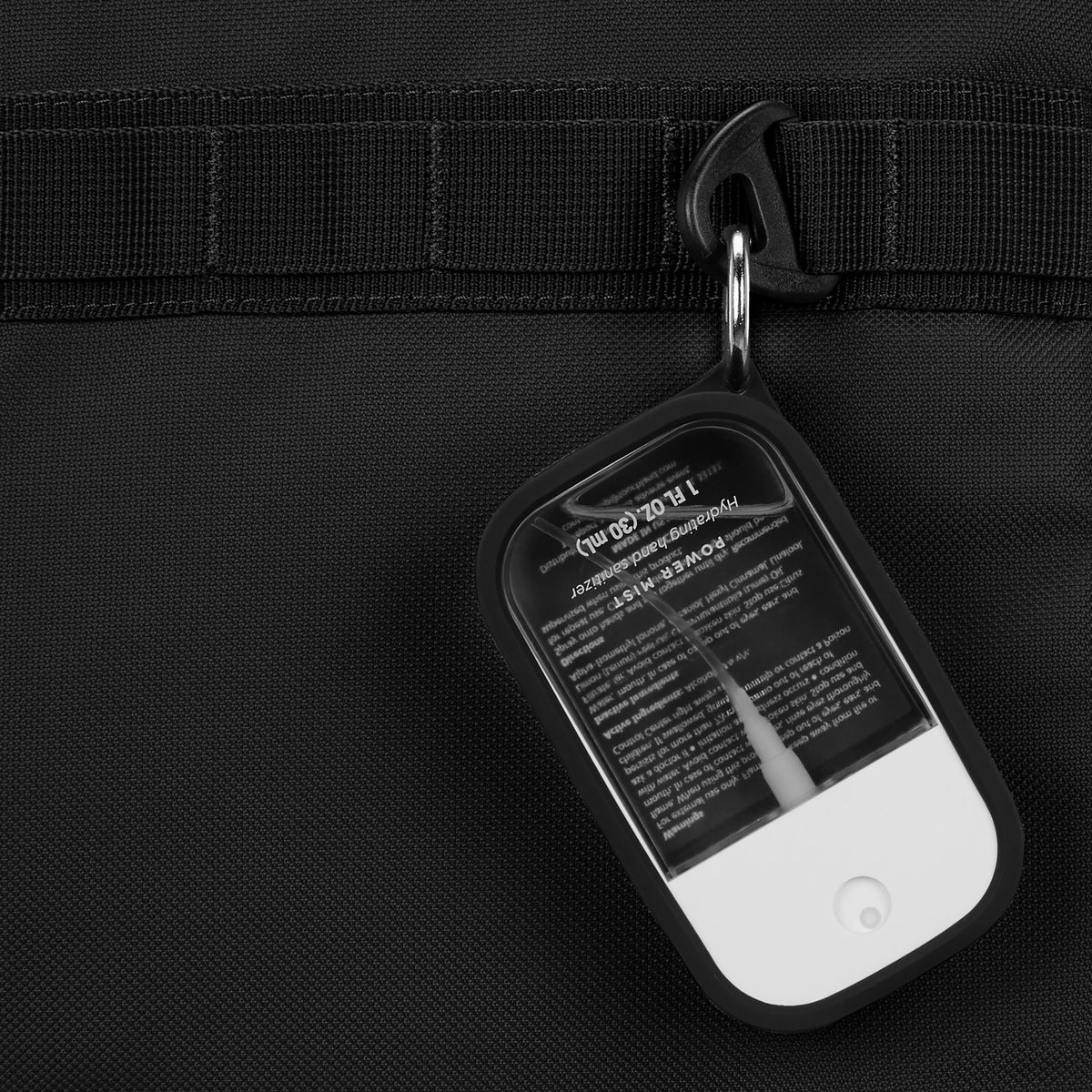 High Sierra Lineage Duffle in the color Black.