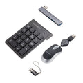 Samsonite Travel Accessories 4 Piece Tech Set in the color Black.