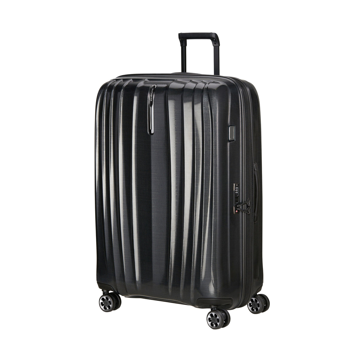 Samsonite Nexis Spinner Large (31) in the color Onyx Black.