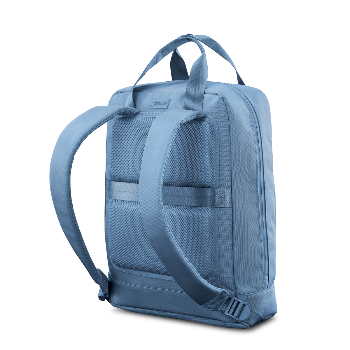 American Tourister Stratum 3 Backpack in the color Elemental Blue.