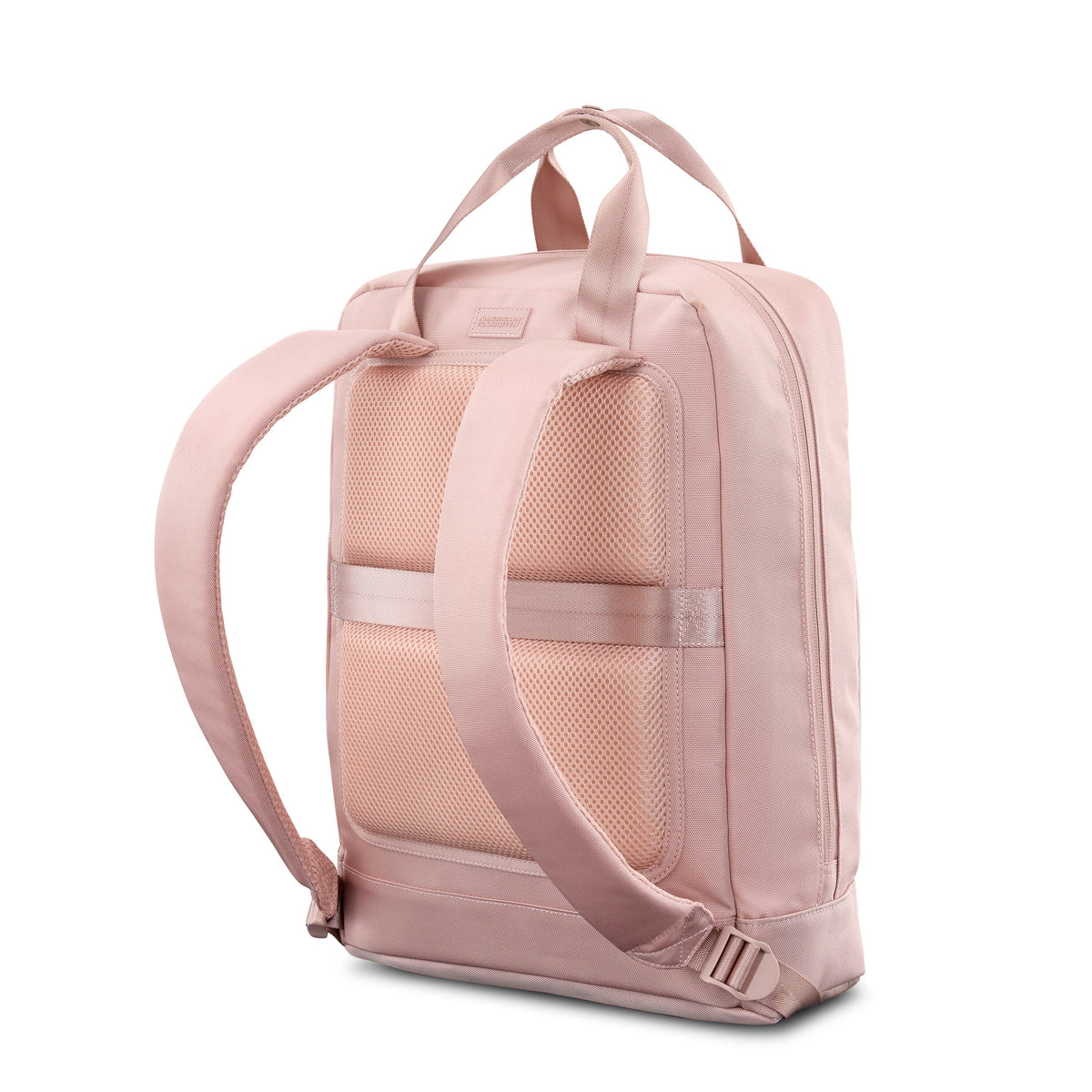 American Tourister Stratum 3 Backpack in the color Pink Blush.