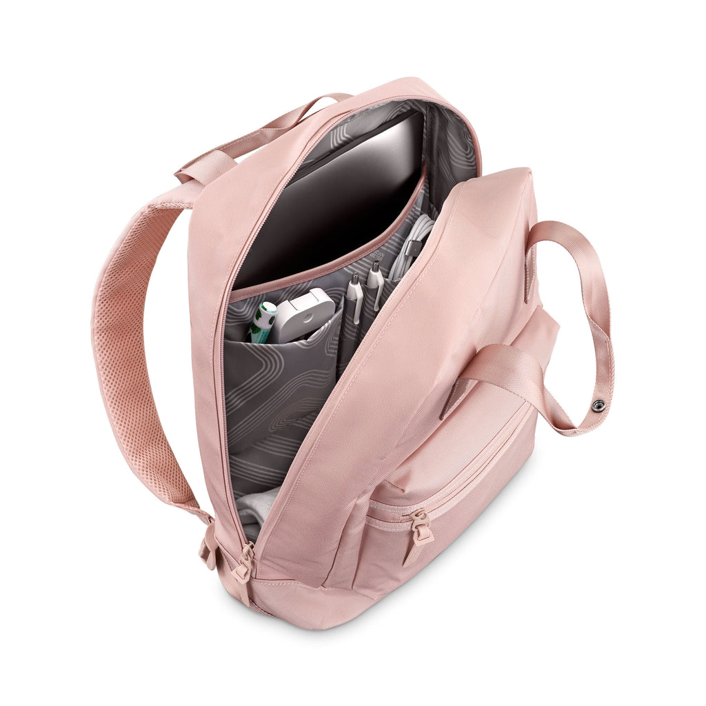 American Tourister Stratum 3 Backpack in the color Pink Blush.
