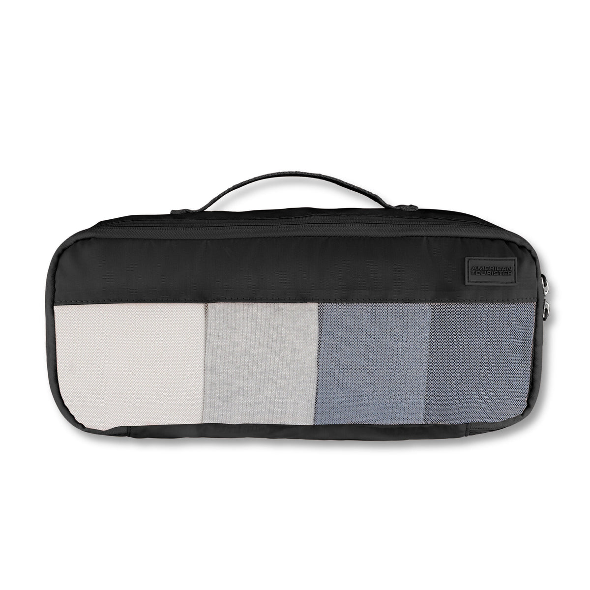 American Tourister Stratum 3.0 6 Piece Packing Cubes in the color Black.
